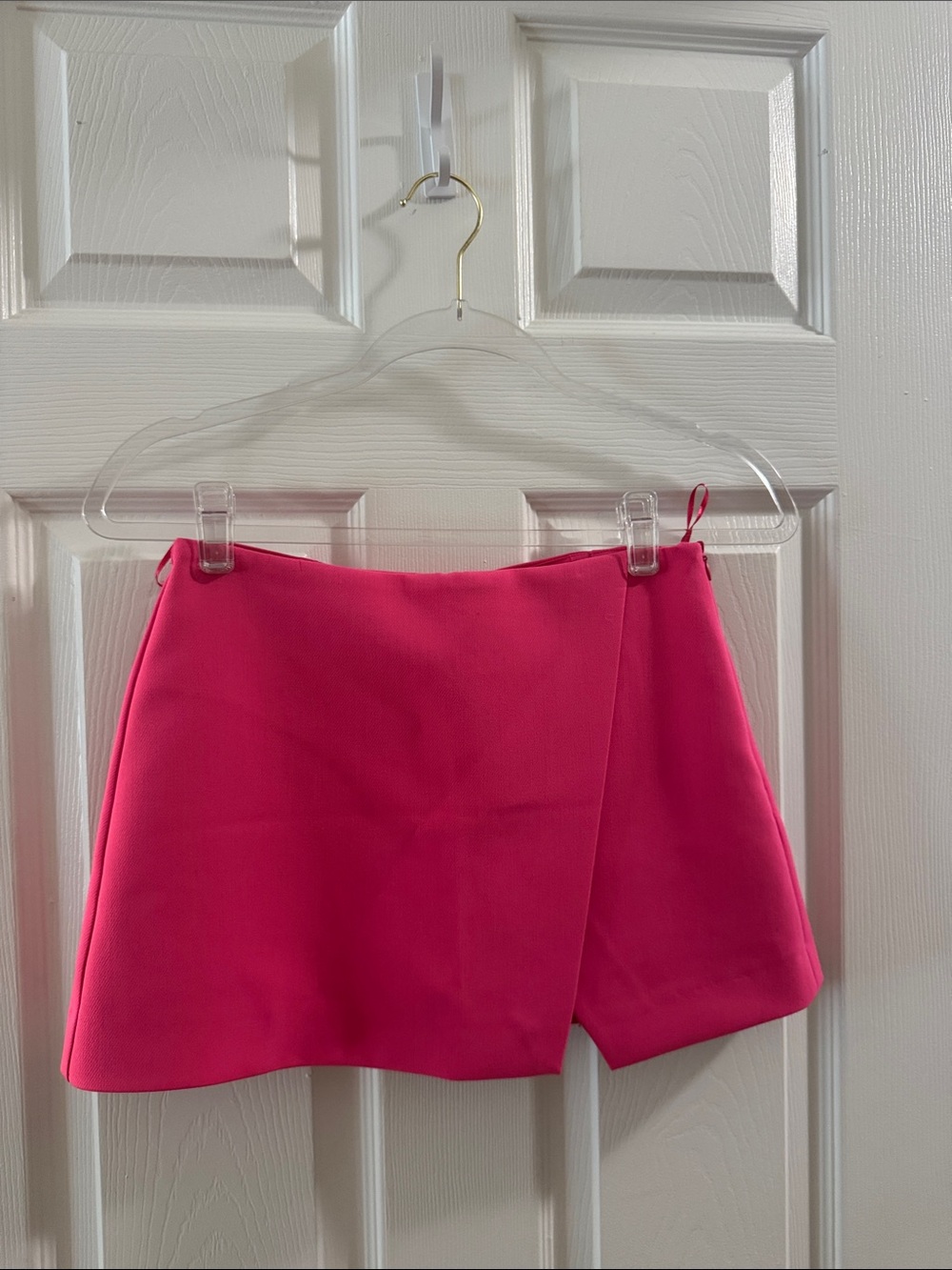 Zara Bright Pink Mini Skort